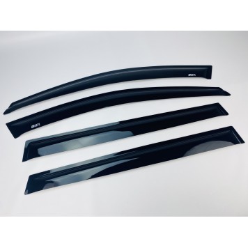 Дефлектори вікон Skoda Octavia A7 2013-2019 Sedan накладні (DEFL) Q2-2